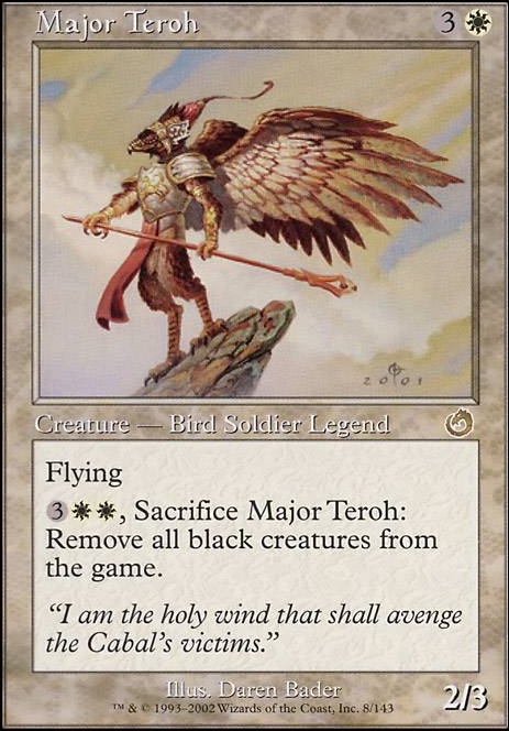 Featured card: Major Teroh