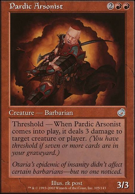 Pardic Arsonist feature for Champions of the Pit
