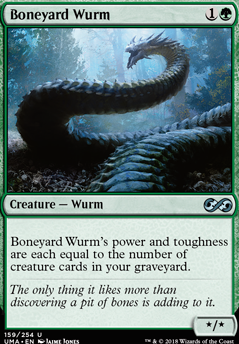 Featured card: Boneyard Wurm