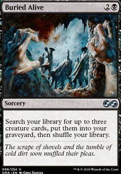 Buried Alive feature for Karrthus EDH