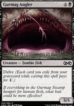 Gurmag Angler feature for Zombie EDH