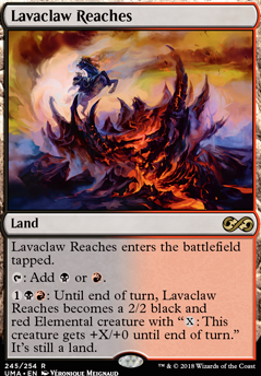 Lavaclaw Reaches feature for Minotaur Tribal