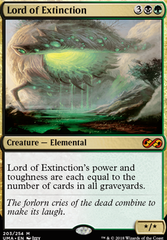 Lord of Extinction feature for Jarad, Golgari Lich Lord EDH