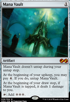 Mana Vault feature for Geralf, Zombie Storm
