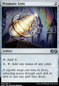 Prismatic Lens feature for Mono-Red Warrior Tribal