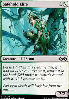Safehold Elite feature for Pauper Jund Persist ($15 Jank Combo)