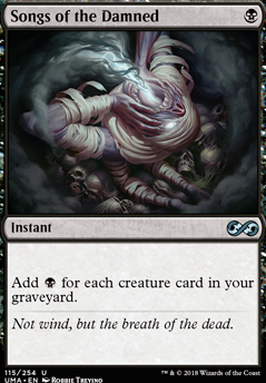 Featured card: Songs of the Damned