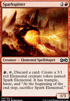 Sparkspitter feature for Elemental Rage - Exploding Tokens!