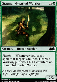 Featured card: Staunch-Hearted Warrior