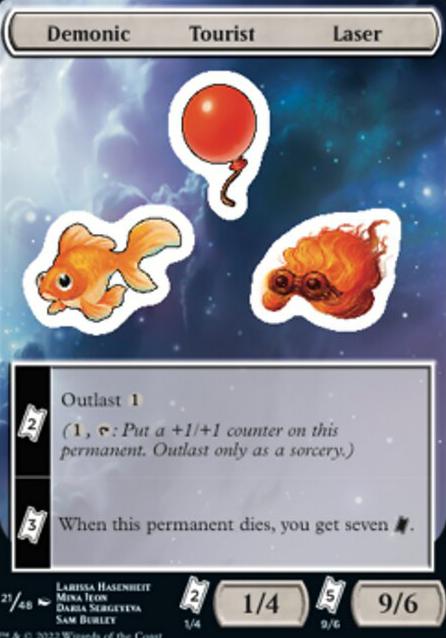 Demonic Tourist Laser Demonic Tourist Laser