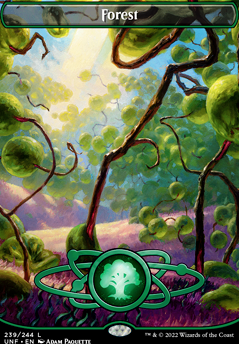 Forest feature for Mono-Green  Elves