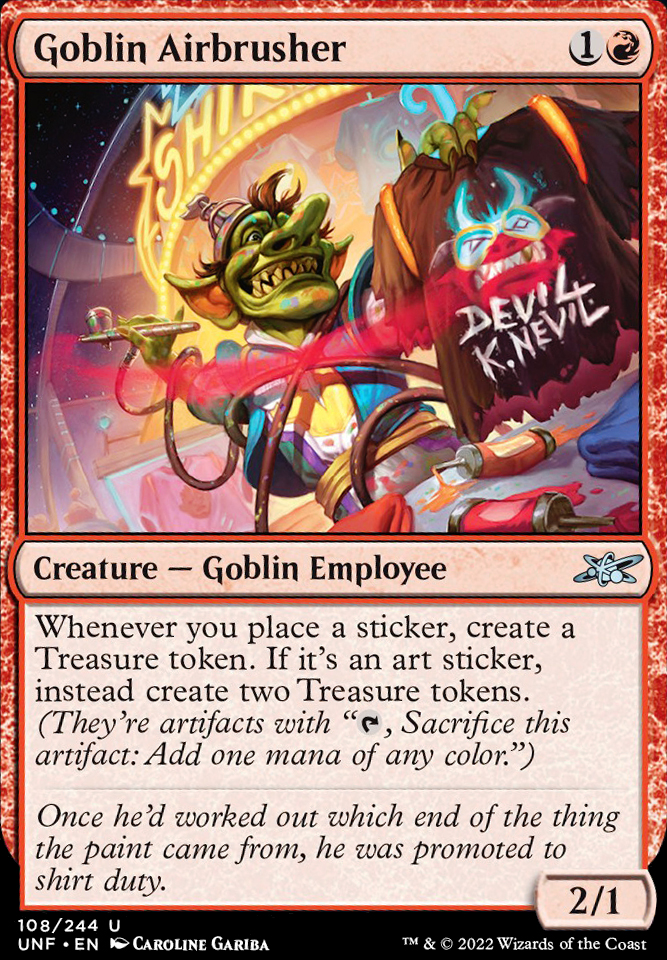 Featured card: Goblin Airbrusher