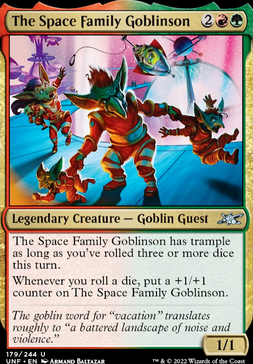The Space Family Goblinson feature for Goblinsons Miku - Rolling Family