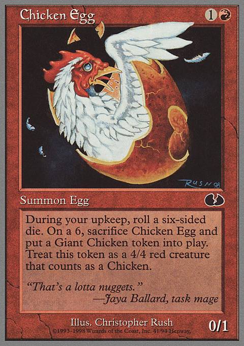 Featured card: Chicken Egg