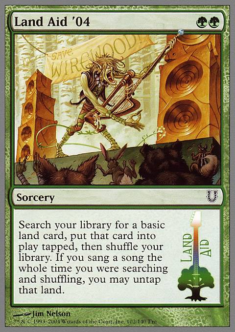 Featured card: Land Aid '04