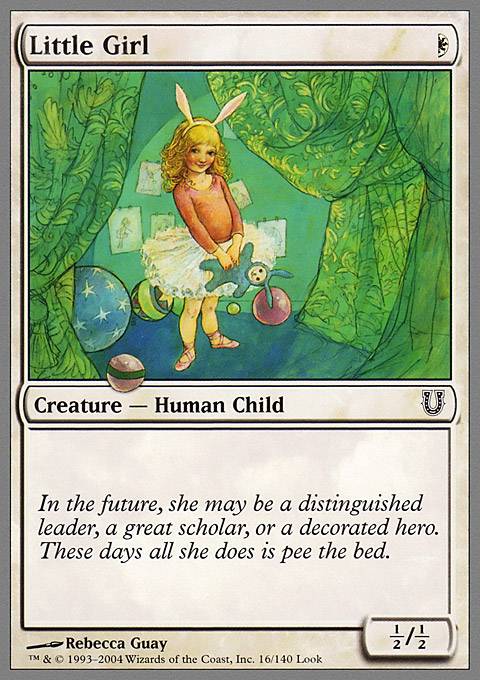 Featured card: Little Girl