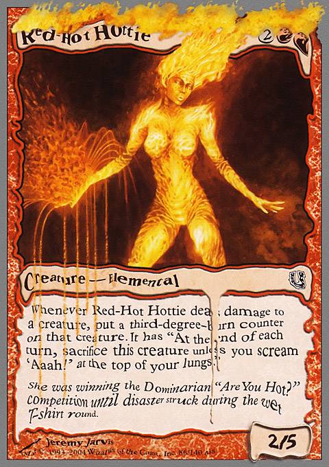 Featured card: Red-Hot Hottie