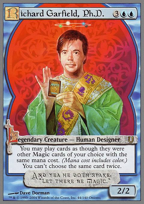 Featured card: Richard Garfield, Ph.D.