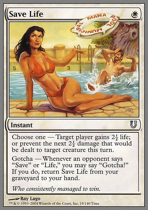 Featured card: Save Life