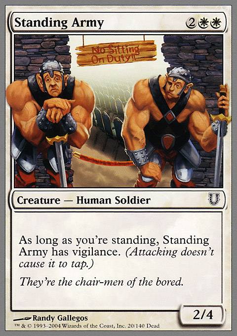 Featured card: Standing Army