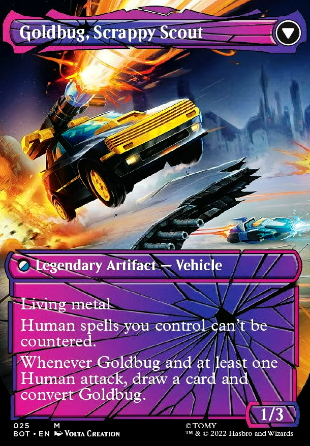 Goldbug, Scrappy Scout feature for Jodah EDH optimized