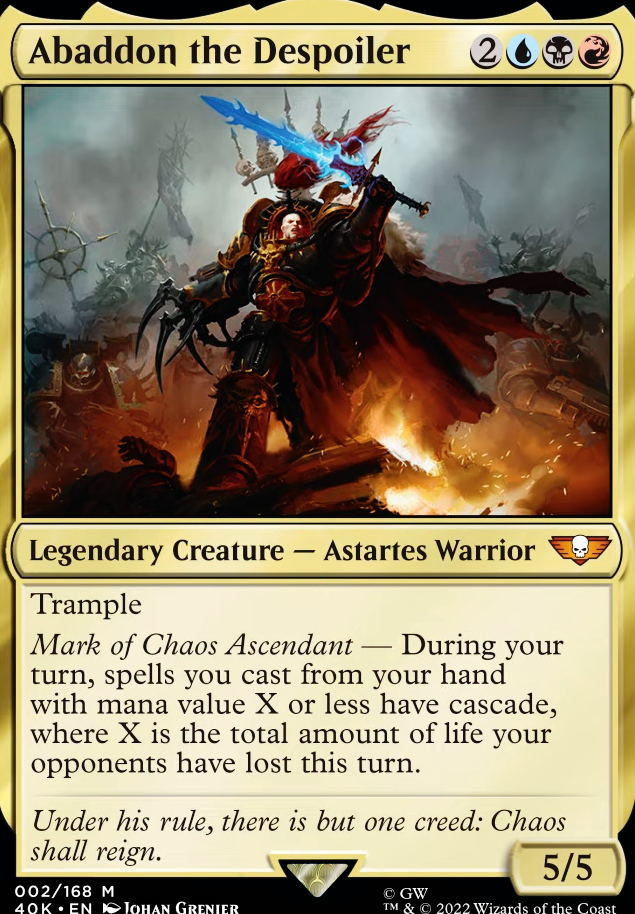 Commander: Abaddon the Despoiler