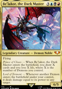 Be'Lakor, the Dark Master feature for The Lord Master of Hell