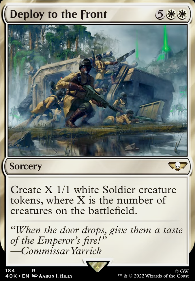Featured card: Deploy to the Front