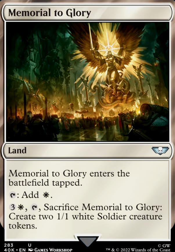 Featured card: Memorial to Glory