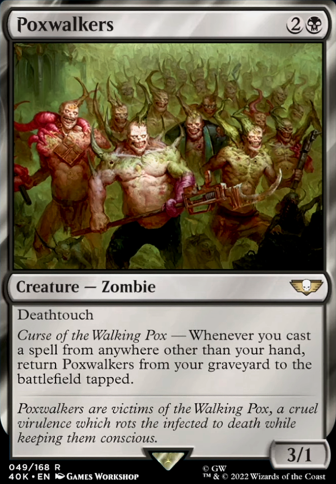 Featured card: Poxwalkers