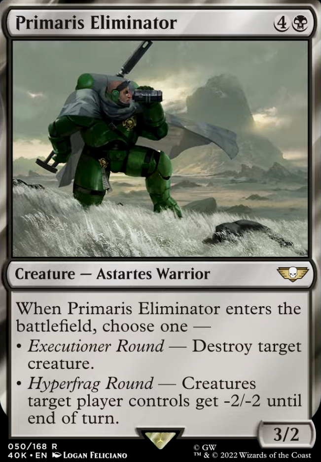 Featured card: Primaris Eliminator