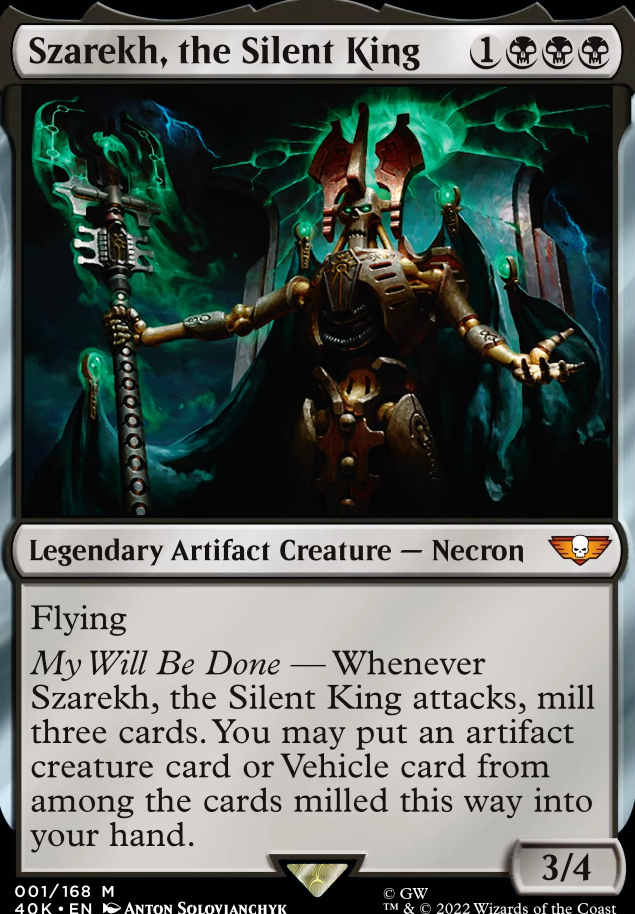 Szarekh, the Silent King feature for Necron Dynasties