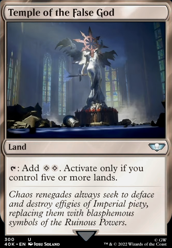 Featured card: Temple of the False God