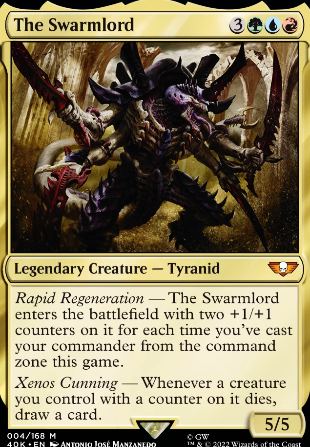The Swarmlord feature for Tyranid Swarm