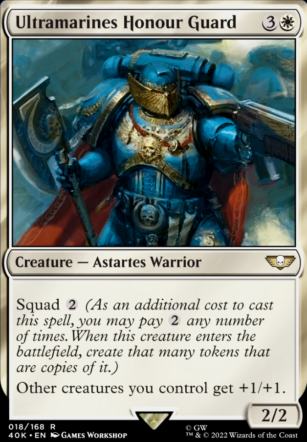 Featured card: Ultramarines Honour Guard