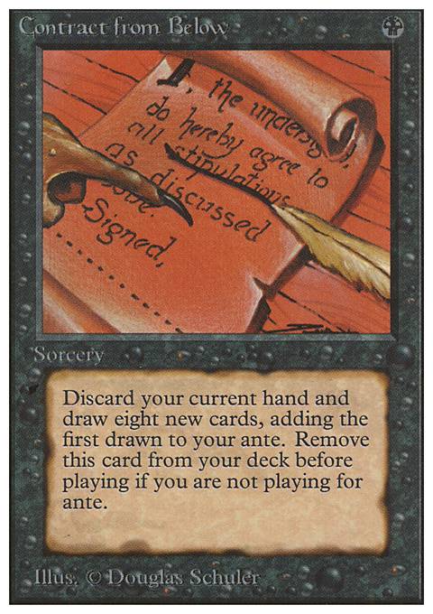 Featured card: Contract from Below