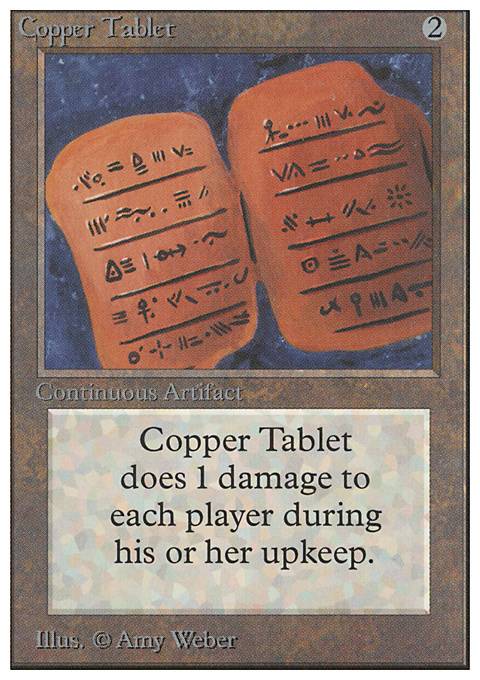 Copper Tablet feature for Nightmare at Noon and The Deadly Facts
