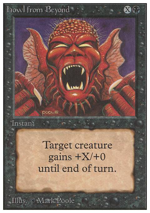 Featured card: Howl from Beyond