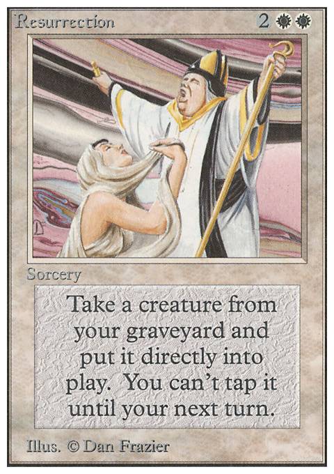Featured card: Resurrection