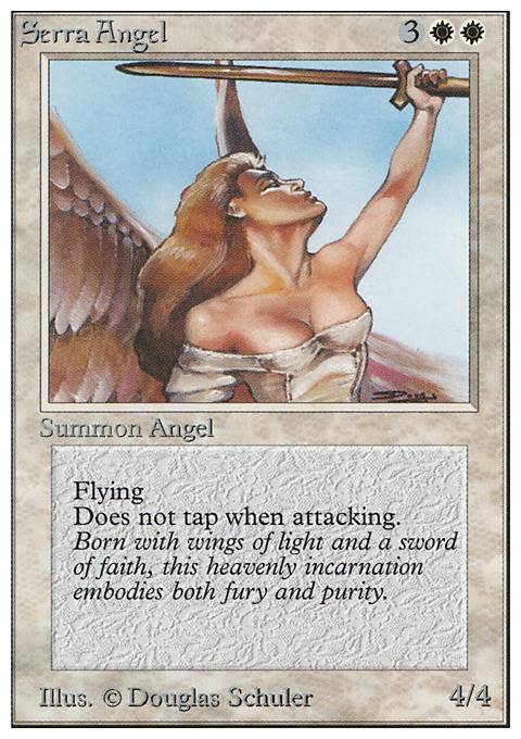 Serra Angel feature for 1997 video game winner Angels