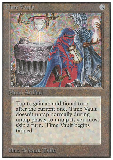 Time Vault feature for Artifact power!