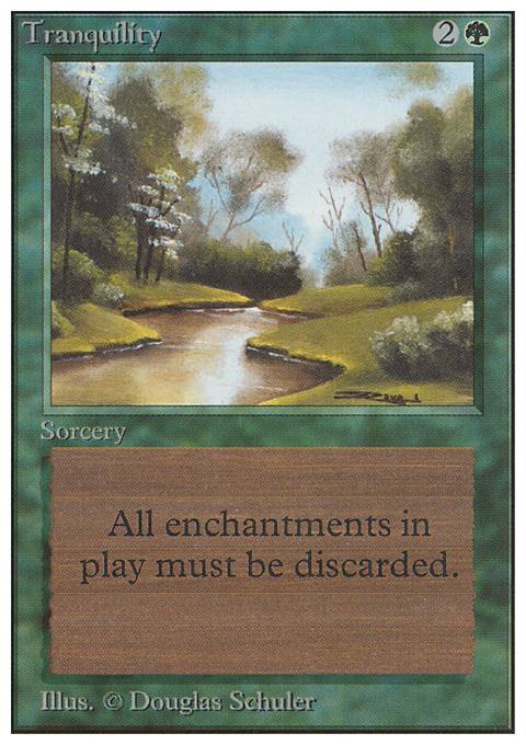Featured card: Tranquility