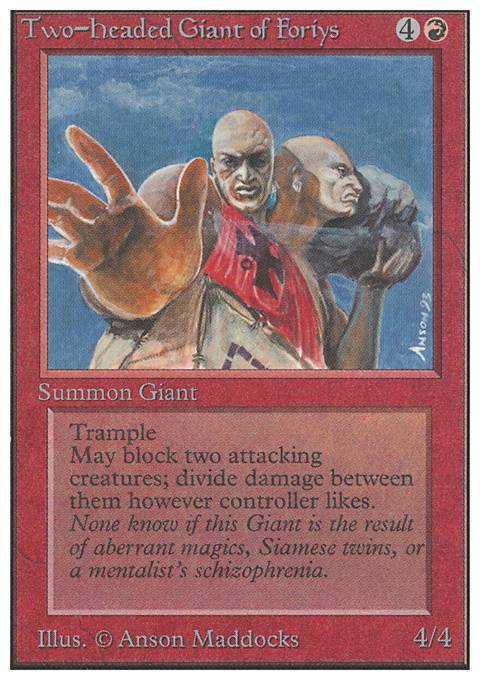 Featured card: Two-Headed Giant of Foriys