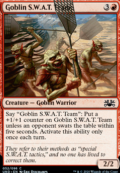 Featured card: Goblin S.W.A.T. Team