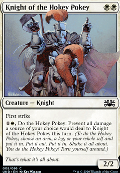 Featured card: Knight of the Hokey Pokey