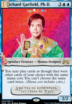 Richard Garfield, Ph.D. feature for Richard Garfield, Ph.D. Our Lord and Savior. [WIP]