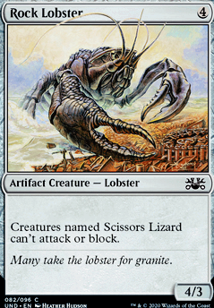 Rock Lobster feature for Nick's Multi-Color Pauper Cube
