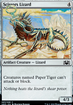 Featured card: Scissors Lizard