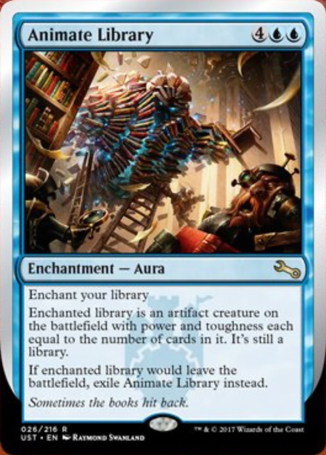 Animate Library feature for The Library Ate my Opponents!