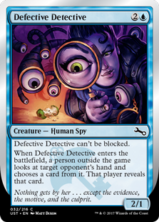 Featured card: Defective Detective